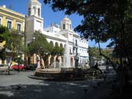Plaza De Armas, one of two major public gathering spots in the city