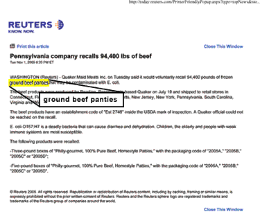 Reuters: News service most in need of an editor